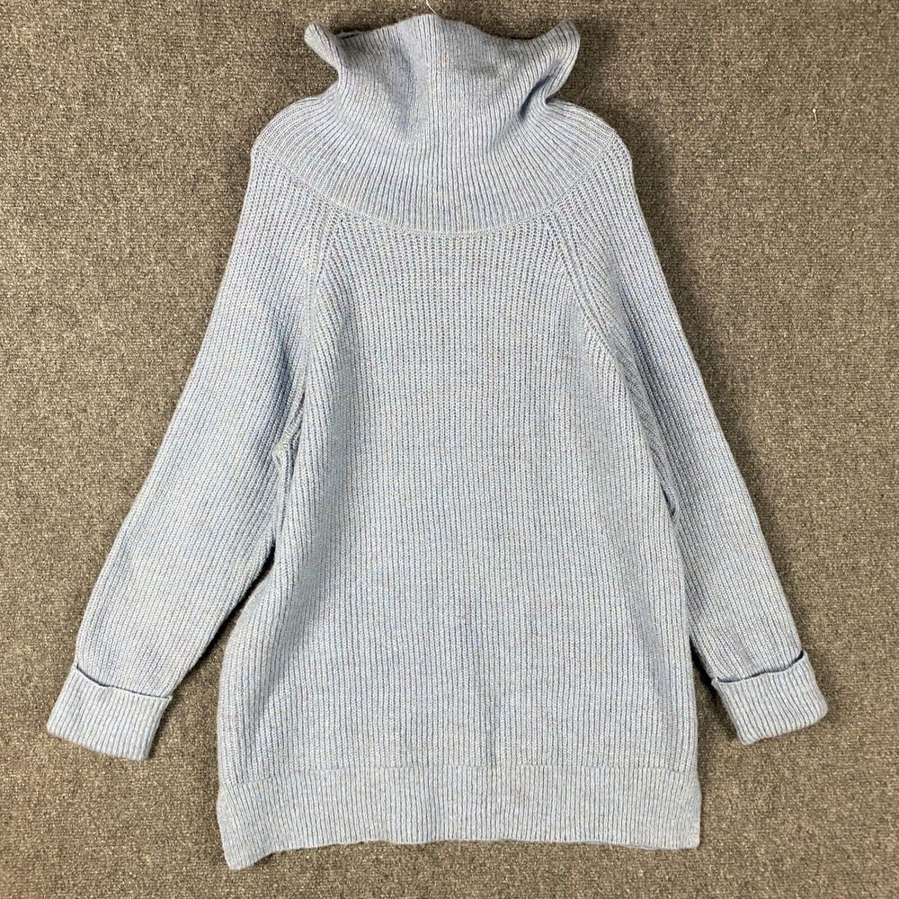 St. John's Bay Knitted Sweater Women's XL Acrylic Blend Cowl Neck Adults Blue